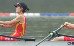 轻量级双人双桨夺冠 中国代表团亚运首金到手！